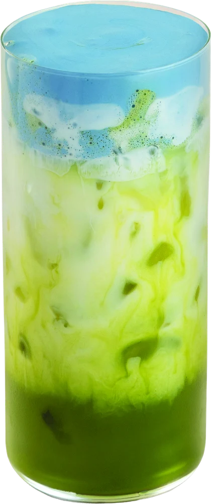 Blue Pea Earth Matcha Latte