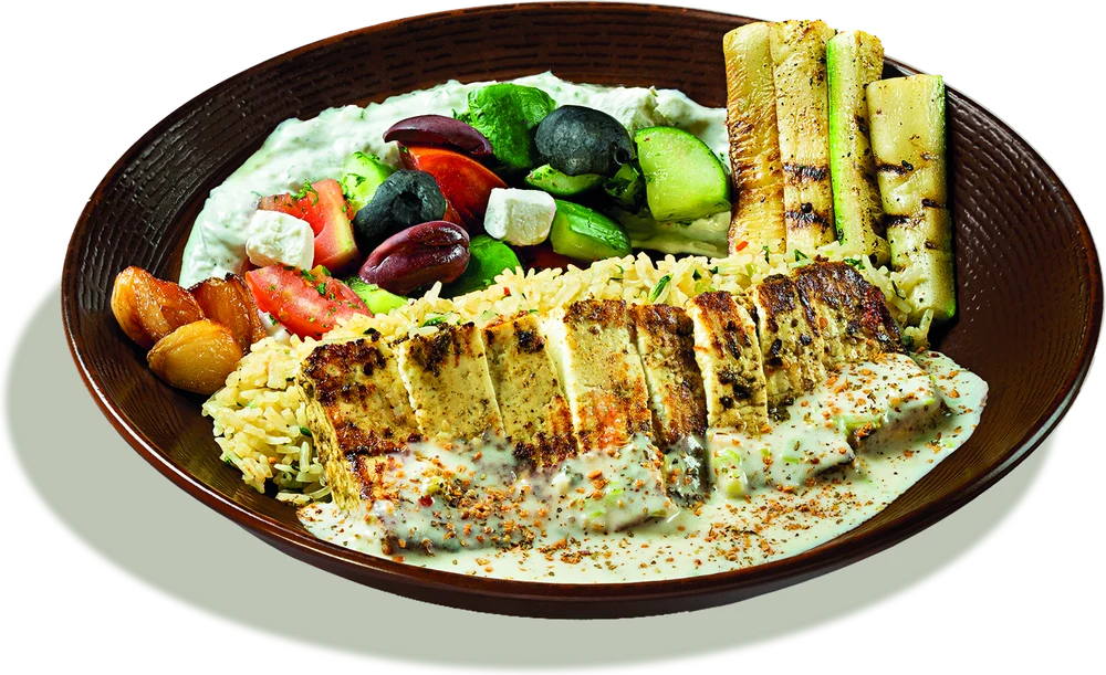 Za’atar Crusted Cottage Cheese Bowl